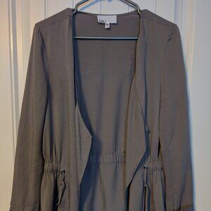 Grey Cardigan-type shirt